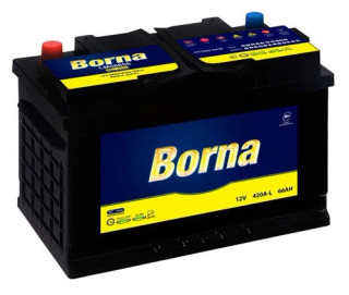 باتری خودرو 60 آمپر برنا مخالف قالب D23 برنا باتری
